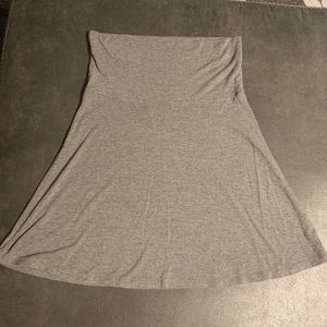 Grey mossimo fold over skirt!